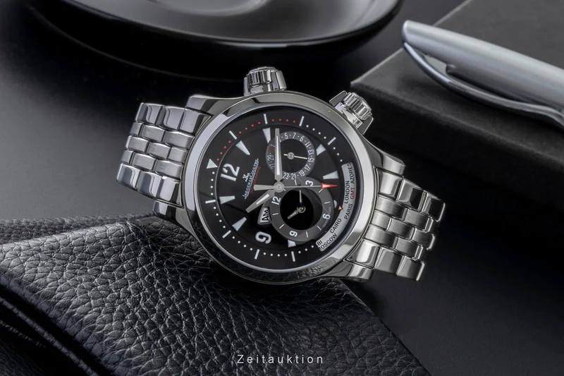 Jaeger LeCoultre Master Compressor steel automatic men's watch Q1718170, 146.8.83/1 [2504737]