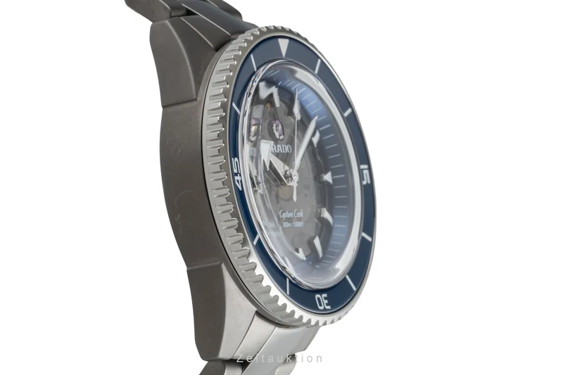 Rado Captain Cook ceramic / titanium automatic men's watch 01.734.6128.3.020 LP: 4450EUR [2506603]