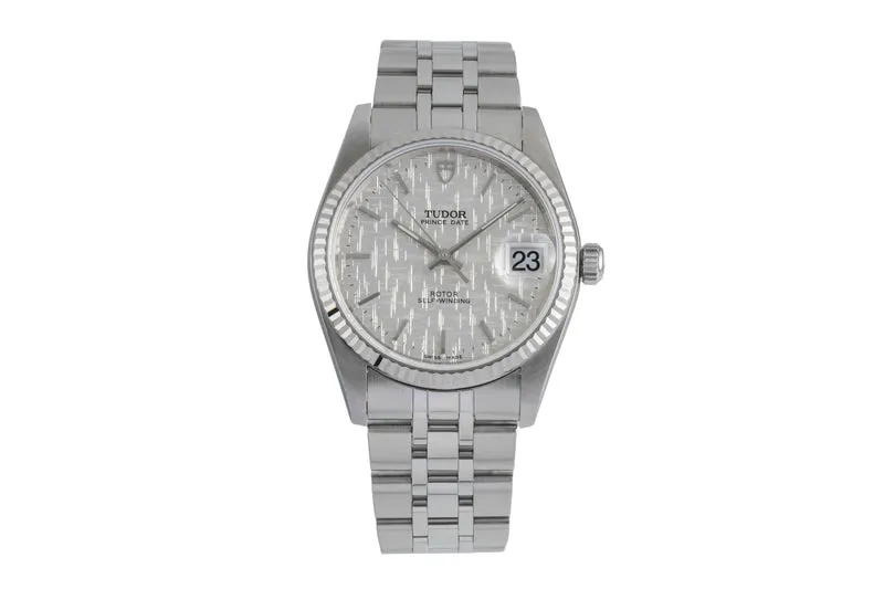 Tudor Prince Date steel / white gold automatic men's watch 74034 [2506235]