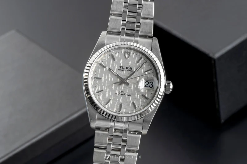 Tudor Prince Date steel / white gold automatic men's watch 74034 [2506235]