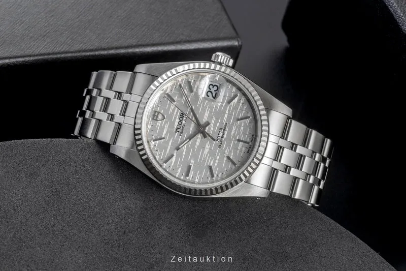 Tudor Prince Date steel / white gold automatic men's watch 74034 [2506235]