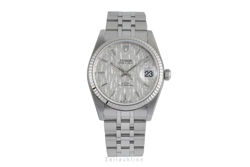 Tudor Prince Date steel / white gold automatic men's watch 74034 [2506235]