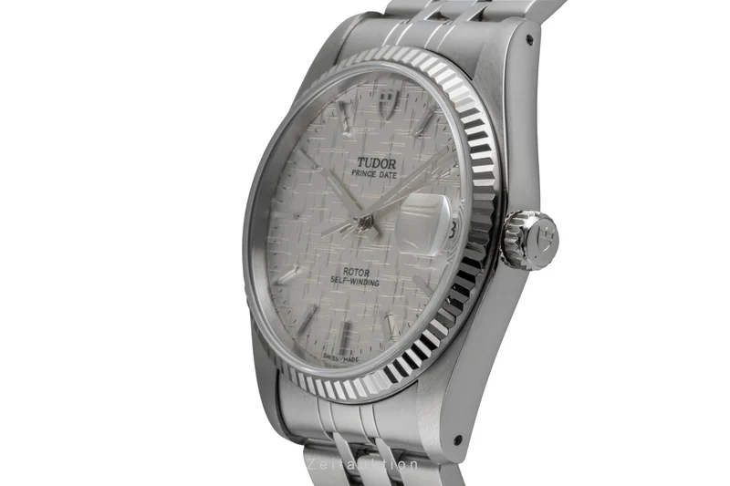 Tudor Prince Date steel / white gold automatic men's watch 74034 [2506235]