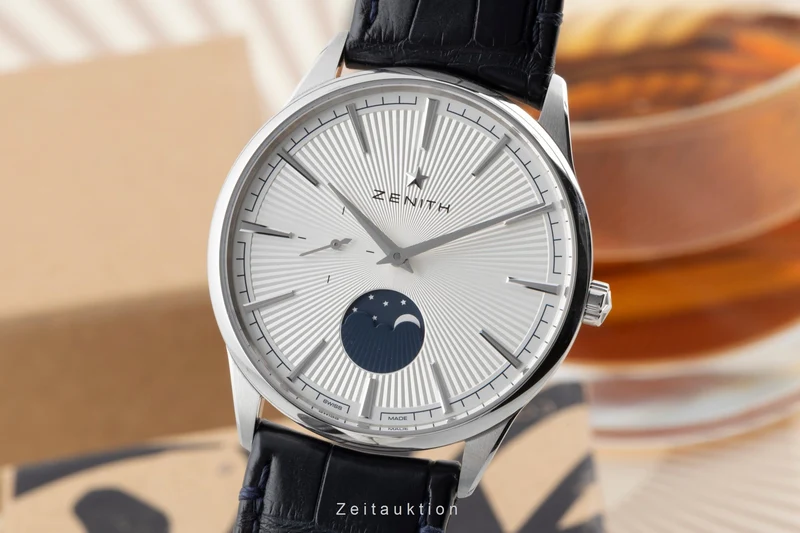 Zenith Elite steel automatic men's watch 03.3100.692/01.C922 LP: 7700EUR [2506529]