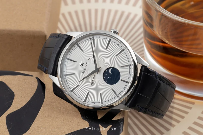 Zenith Elite steel automatic men's watch 03.3100.692/01.C922 LP: 7700EUR [2506529]
