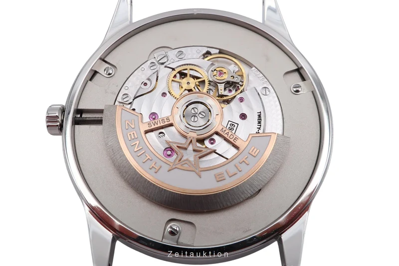 Zenith Elite steel automatic men's watch 03.3100.692/01.C922 LP: 7700EUR [2506529]