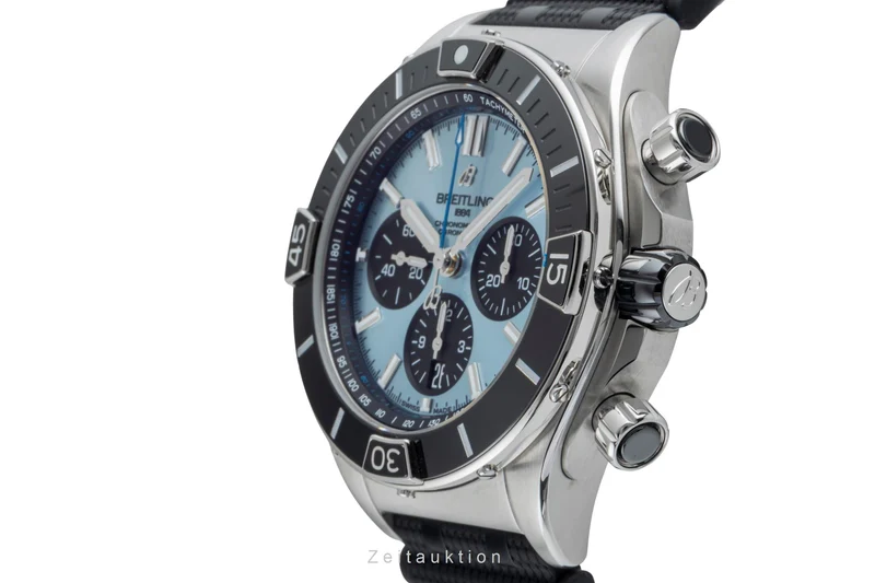 Breitling Chronomat chronograph steel / platinium automatic men's watch PB0136251C1S1 LP: 12650EUR [2506709]