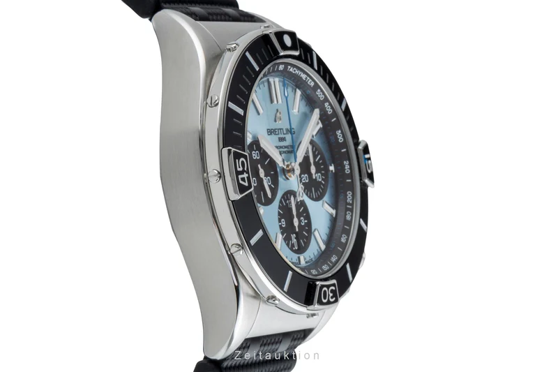 Breitling Chronomat chronograph steel / platinium automatic men's watch PB0136251C1S1 LP: 12650EUR [2506709]