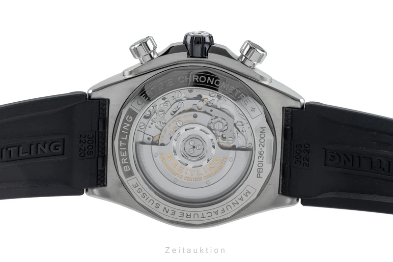 Breitling Chronomat chronograph steel / platinium automatic men's watch PB0136251C1S1 LP: 12650EUR [2506709]