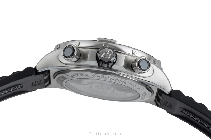 Breitling Chronomat chronograph steel / platinium automatic men's watch PB0136251C1S1 LP: 12650EUR [2506709]