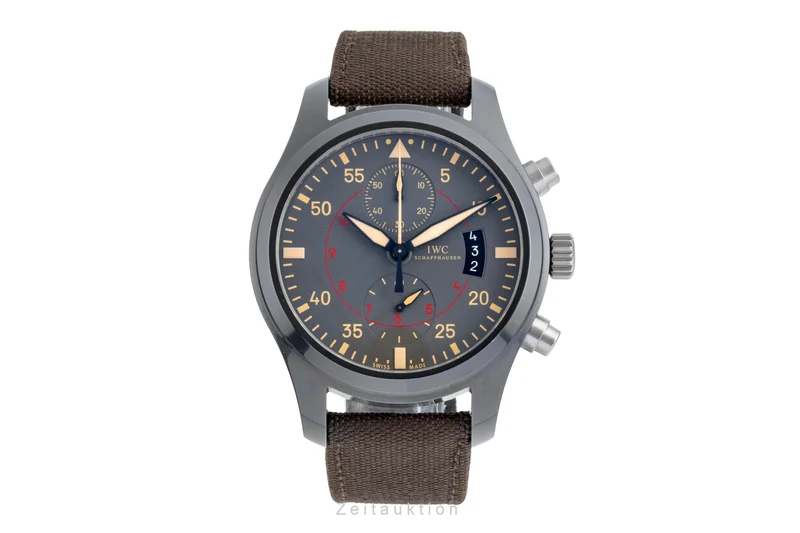 IWC Fliegerchronograph chronograph ceramic / titanium automatic men's watch IW388002 [2506425]