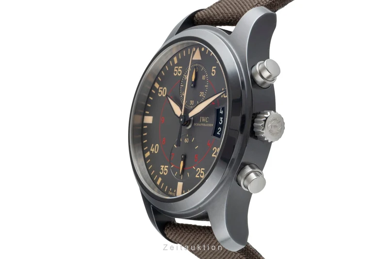 IWC Fliegerchronograph chronograph ceramic / titanium automatic men's watch IW388002 [2506425]
