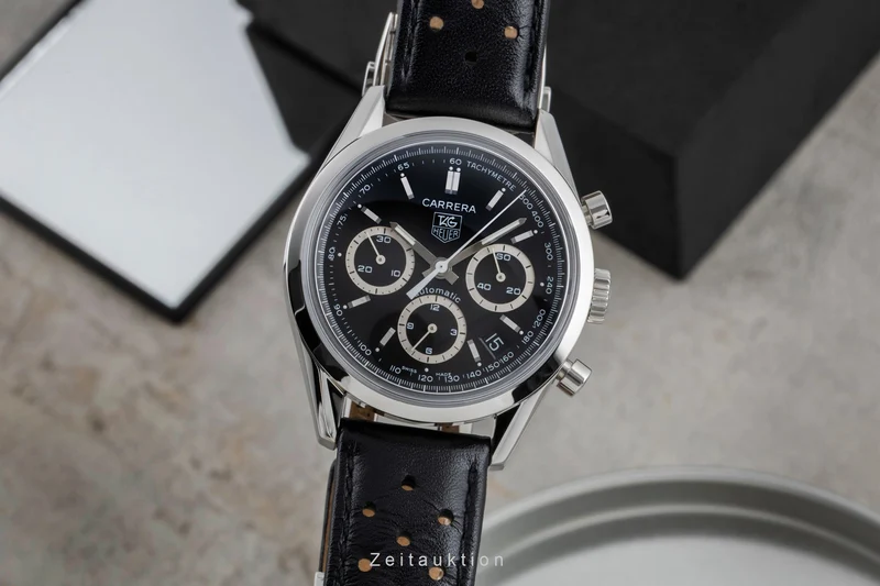 Tag Heuer Carrera chronograph steel automatic men's watch CV2114.FC6182 Limited [2506657]