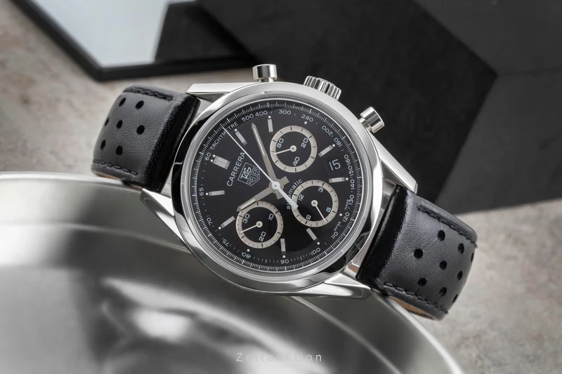 Tag Heuer Carrera chronograph steel automatic men's watch CV2114.FC6182 Limited [2506657]
