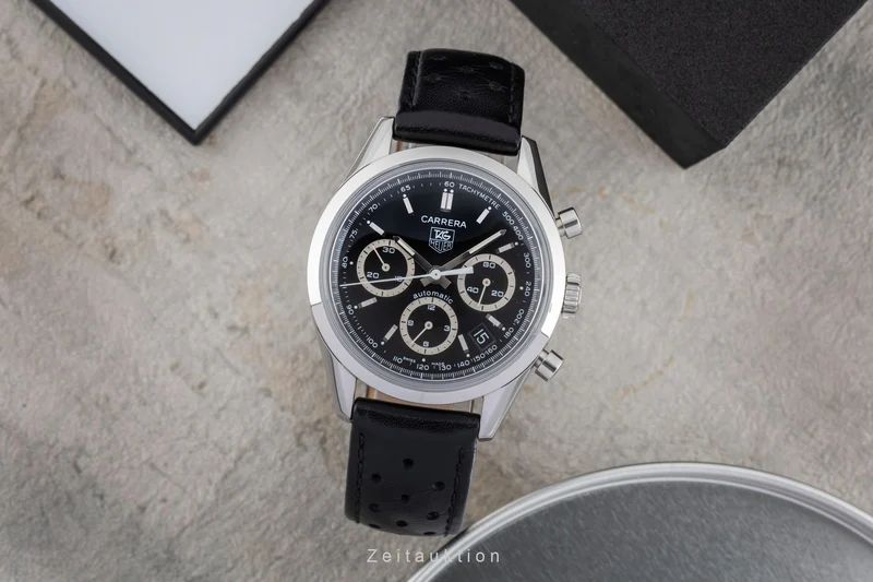 Tag Heuer Carrera chronograph steel automatic men's watch CV2114.FC6182 Limited [2506657]