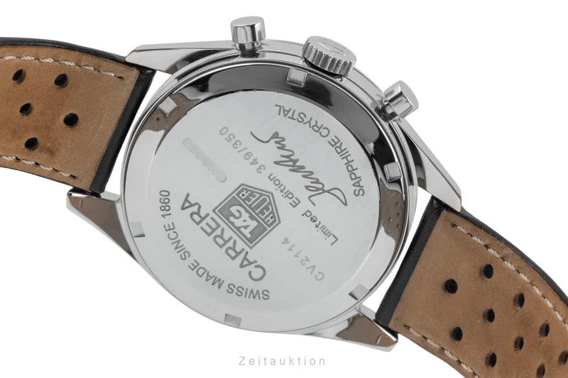 Tag Heuer Carrera chronograph steel automatic men's watch CV2114.FC6182 Limited [2506657]