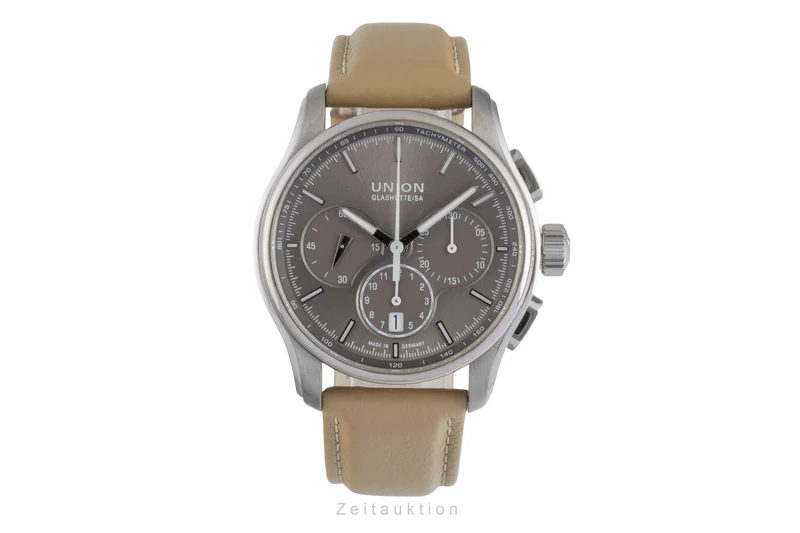 Union Glashütte Belisar chronograph titanium automatic men's watch D002.427.46.081.00 [2506158]