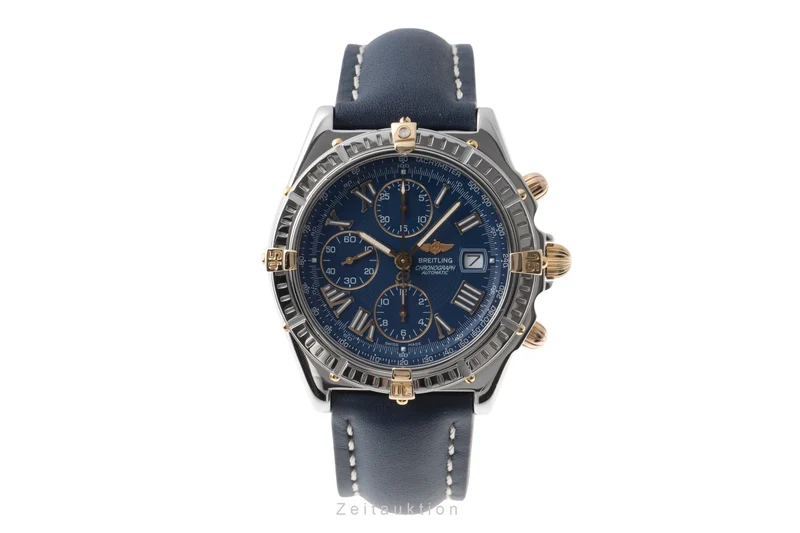 Breitling Crosswind chronograph steel / gold automatic men's watch B13055 [2506633]