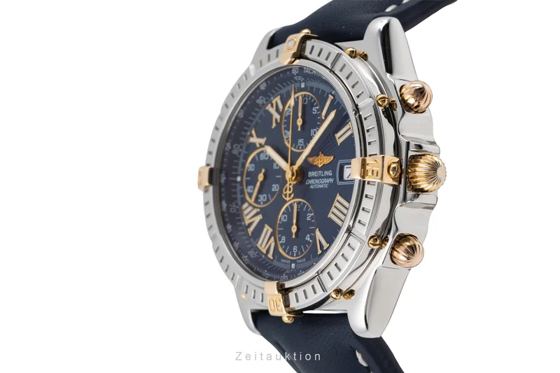 Breitling Crosswind chronograph steel / gold automatic men's watch B13055 [2506633]
