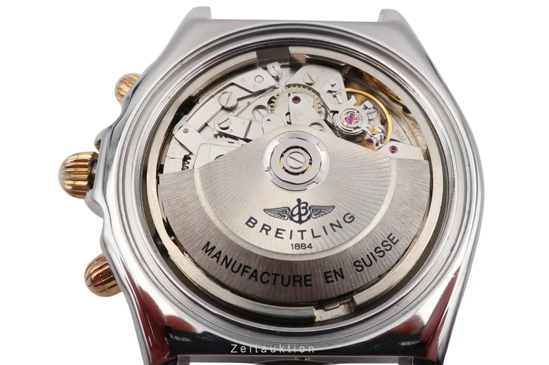 Breitling Crosswind chronograph steel / gold automatic men's watch B13055 [2506633]