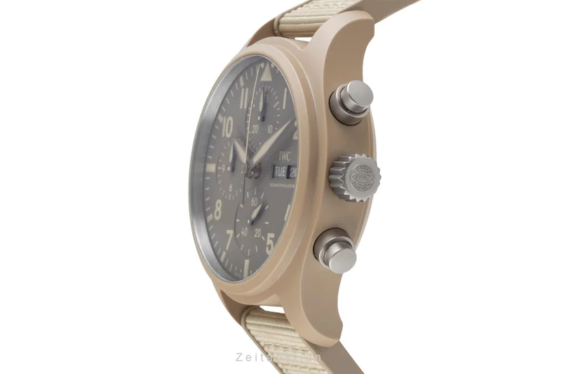 IWC Fliegerchronograph chronograph ceramic / titanium automatic men's watch IW389402 LP: 12700EUR [2506779]