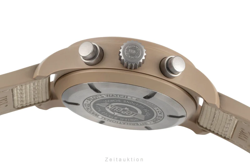 IWC Fliegerchronograph chronograph ceramic / titanium automatic men's watch IW389402 LP: 12700EUR [2506779]