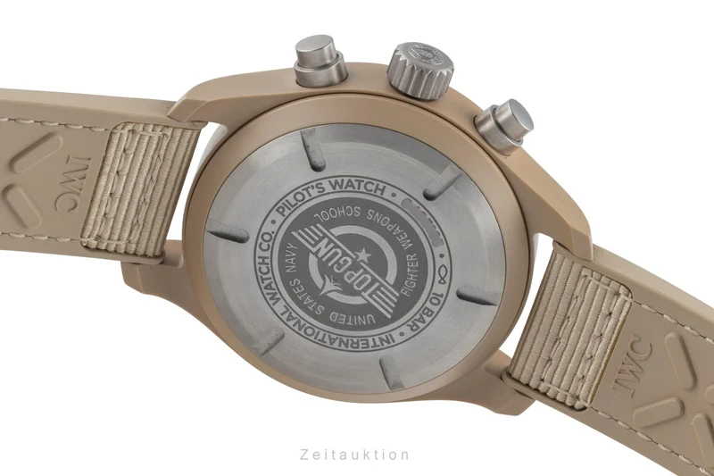 IWC Fliegerchronograph chronograph ceramic / titanium automatic men's watch IW389402 LP: 12700EUR [2506779]