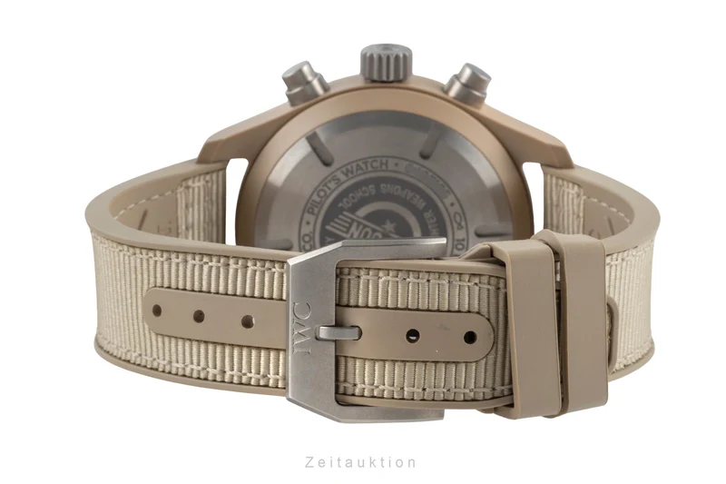 IWC Fliegerchronograph chronograph ceramic / titanium automatic men's watch IW389402 LP: 12700EUR [2506779]