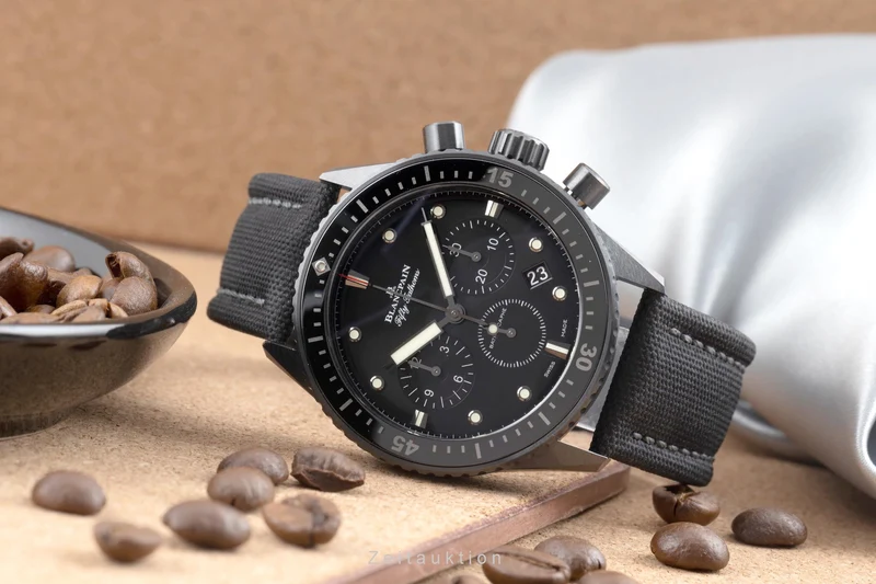 Blancpain Fifty Fathoms chronograph ceramic automatic men's watch 5200-0130-B52A LP: 19750EUR [2506698]