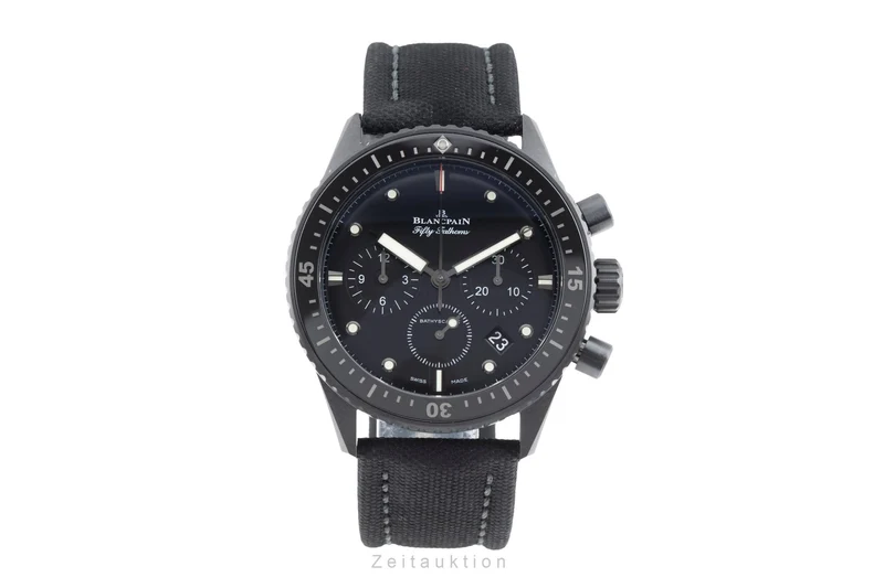 Blancpain Fifty Fathoms chronograph ceramic automatic men's watch 5200-0130-B52A LP: 19750EUR [2506698]
