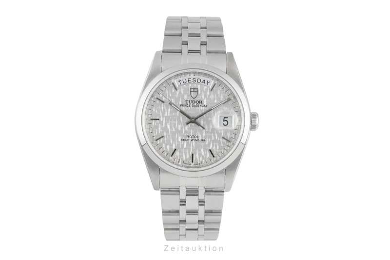 Tudor Date-Day steel automatic men's watch 76200 [2506723]