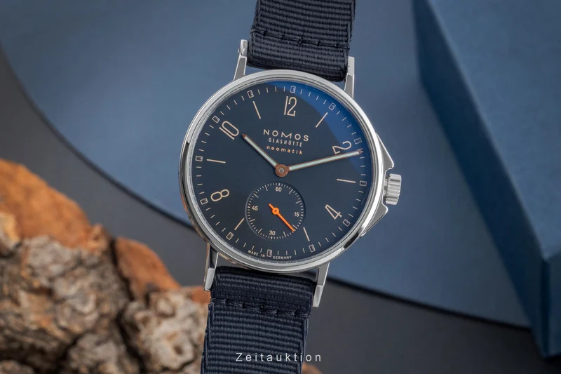 Nomos Ahoi steel automatic men's watch 566 LP: 3620EUR [2506220]