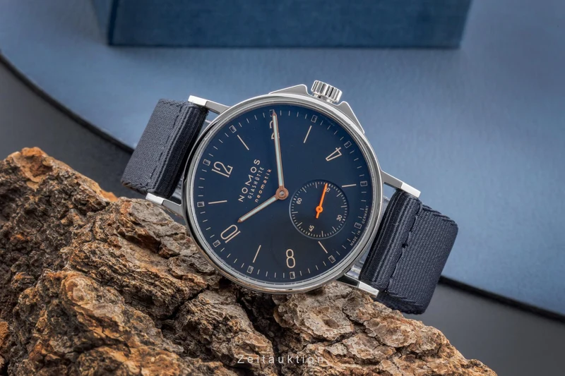 Nomos Ahoi steel automatic men's watch 566 LP: 3620EUR [2506220]
