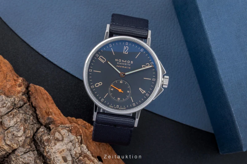 Nomos Ahoi steel automatic men's watch 566 LP: 3620EUR [2506220]
