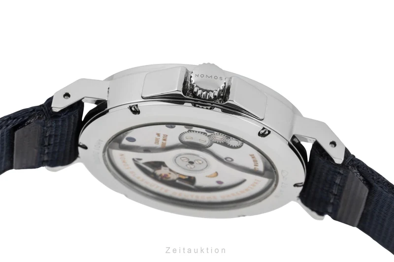 Nomos Ahoi steel automatic men's watch 566 LP: 3620EUR [2506220]