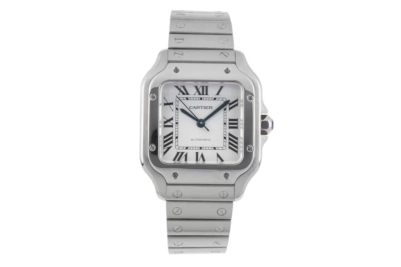 Cartier Santos steel automatic men's watch WSSA0029 LP: 8050EUR [2506312]