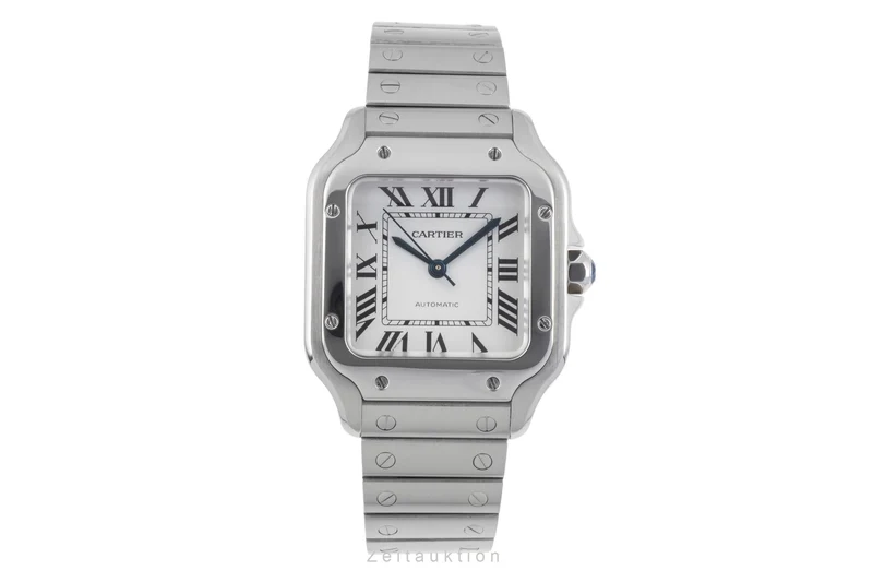 Cartier Santos steel automatic men's watch WSSA0029 LP: 8050EUR [2506312]