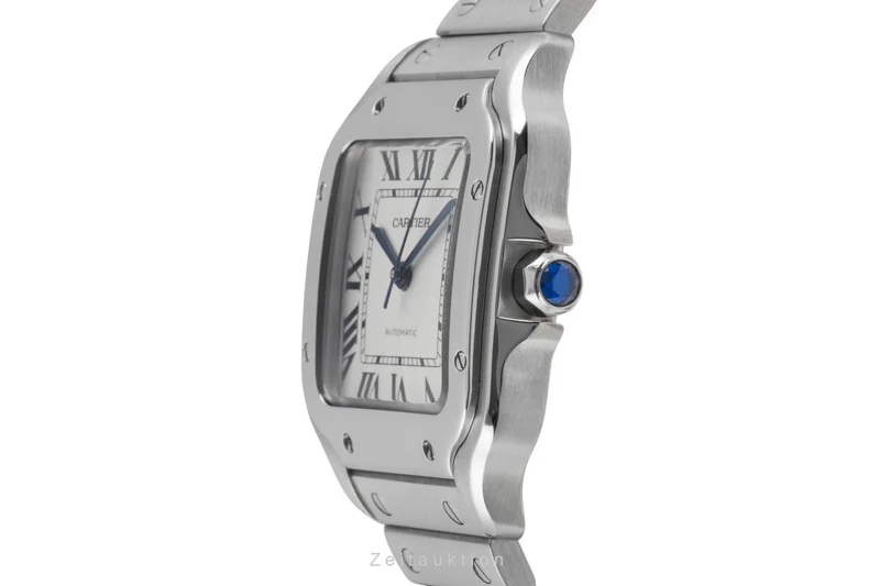 Cartier Santos steel automatic men's watch WSSA0029 LP: 8050EUR [2506312]
