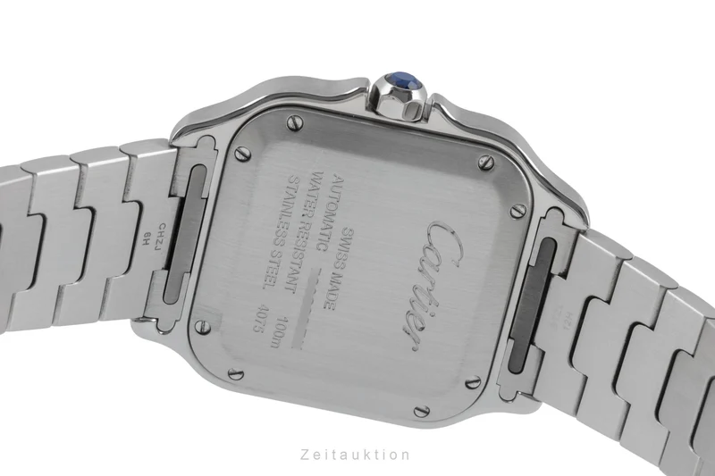 Cartier Santos steel automatic men's watch WSSA0029 LP: 8050EUR [2506312]