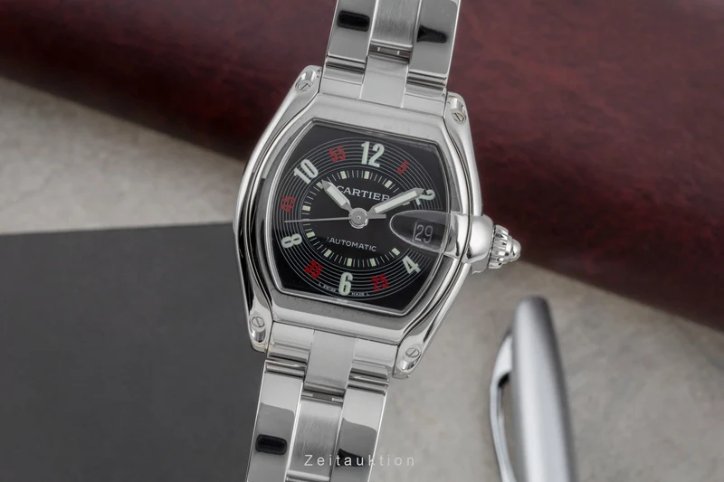Cartier Roadster steel automatic men's watch W62002V3 [2505977]