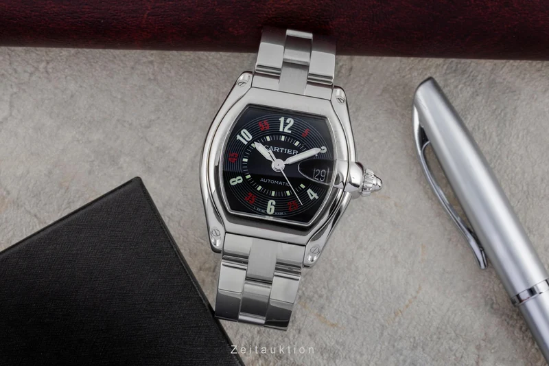 Cartier Roadster steel automatic men's watch W62002V3 [2505977]