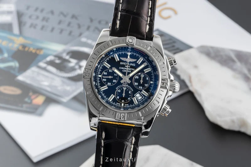 Breitling Chronomat 44 chronograph steel automatic men's watch AB011511/BF70 [2506424]