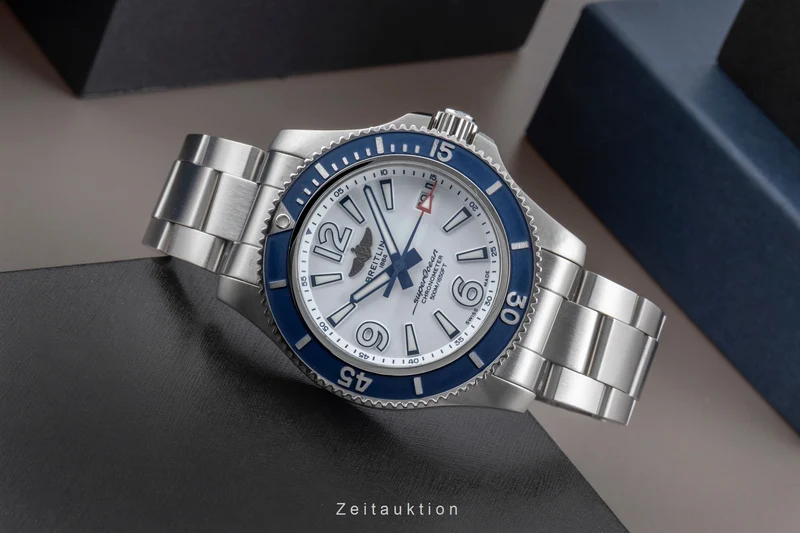 Breitling Superocean steel automatic men's watch A17366 [2506525]