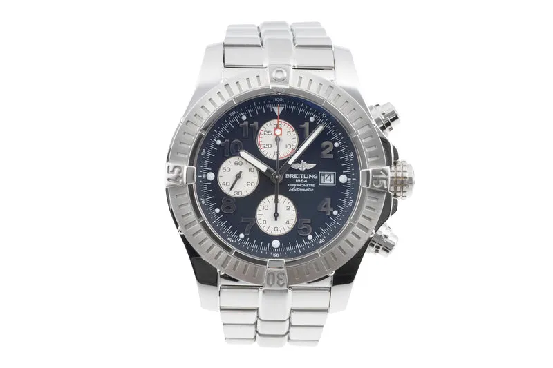 Breitling Super Avenger chronograph steel automatic men's watch A13370 [2506254]