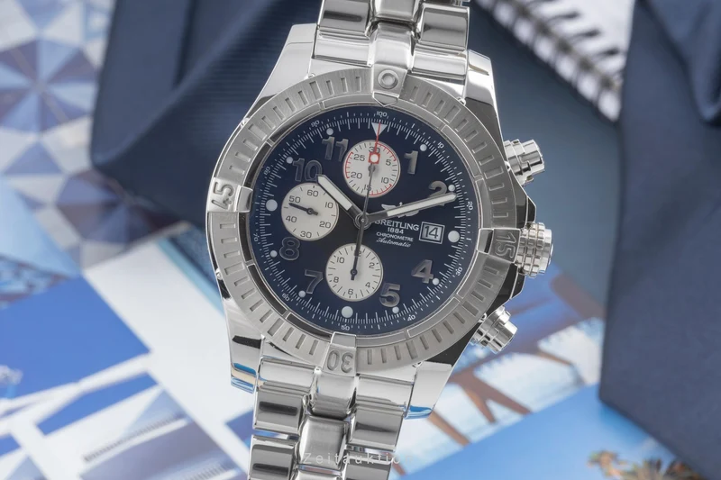 Breitling Super Avenger chronograph steel automatic men's watch A13370 [2506254]