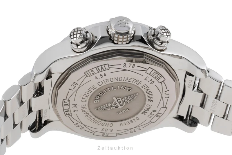 Breitling Super Avenger chronograph steel automatic men's watch A13370 [2506254]