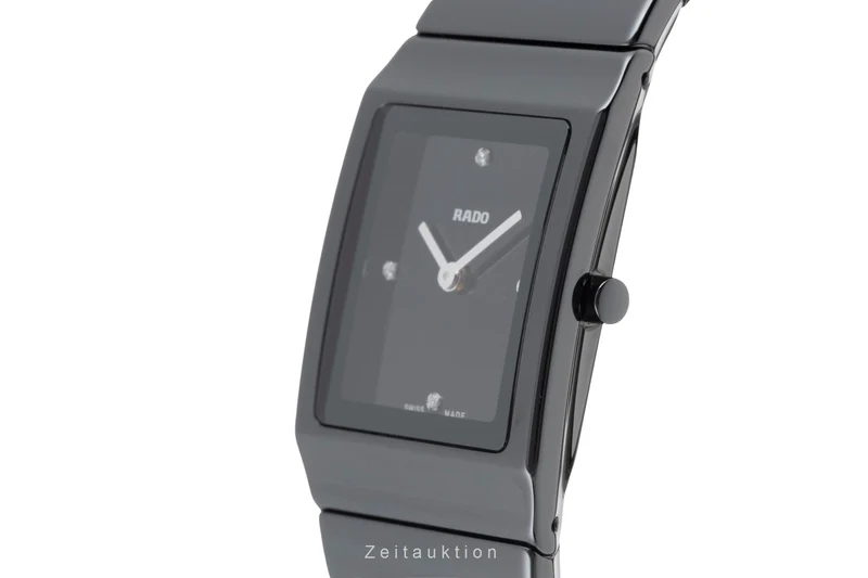 Rado Diastar Ceramica ceramic / titanium quartz women's watch R21702702 [2506886]