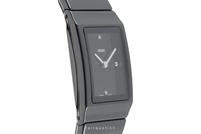Rado Diastar Ceramica ceramic / titanium quartz women's watch R21702702 [2506886]