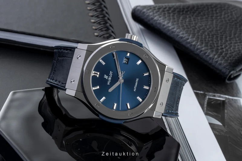 Hublot Classic Fusion titanium automatic men's watch 542.NX.7170.LR LP: 8700EUR [2506427]