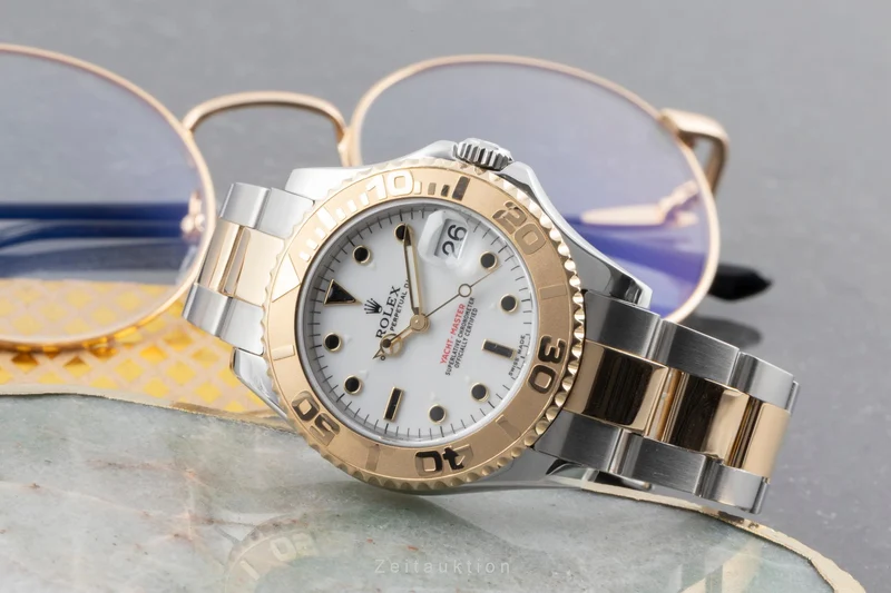 Rolex Yacht-Master steel / gold automatic men's watch 168623 LP: 16000EUR [2505955]